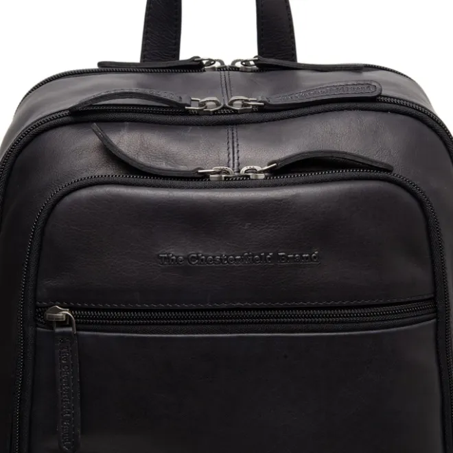 Hot The Chesterfield Brand Detroit Laptoprugzak zwart