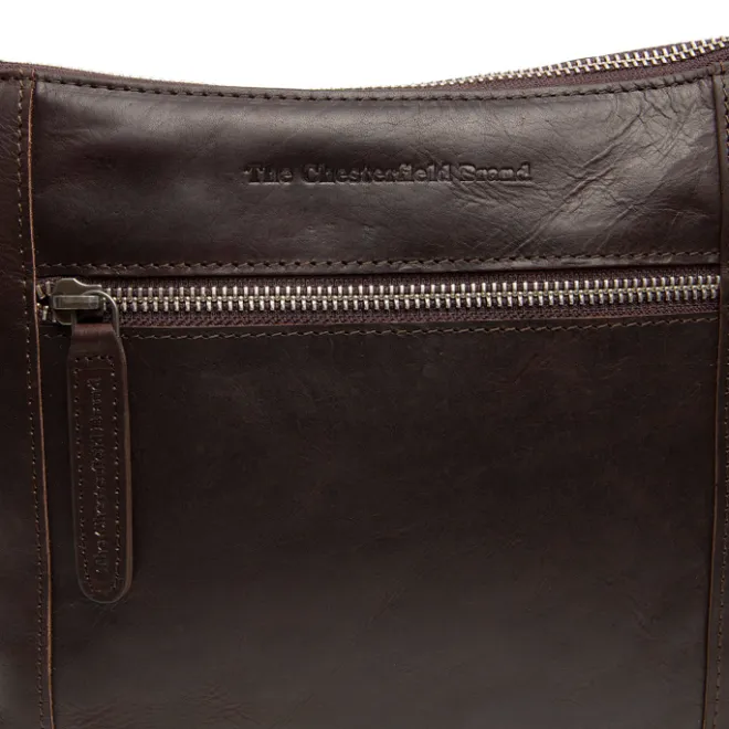 Online The Chesterfield Brand Faro Schoudertas brown