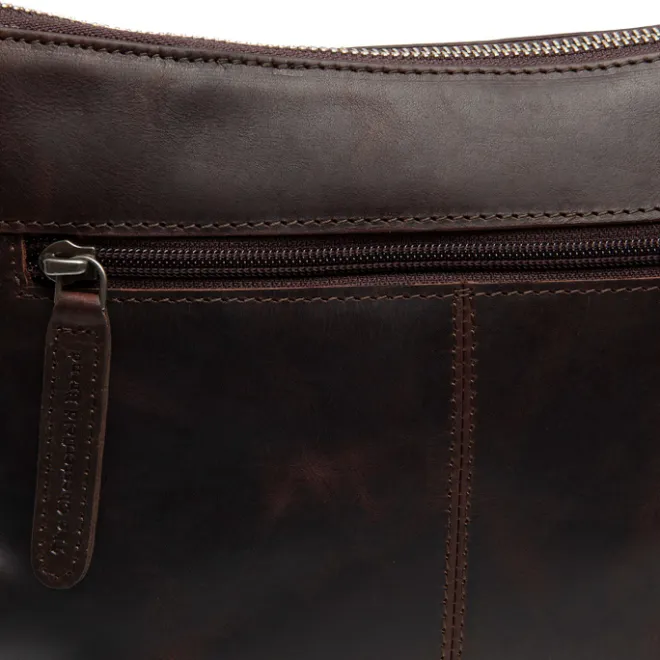 Online The Chesterfield Brand Faro Schoudertas brown