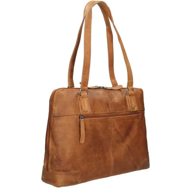 Discount The Chesterfield Brand Flint Shoulderbag Large cognac