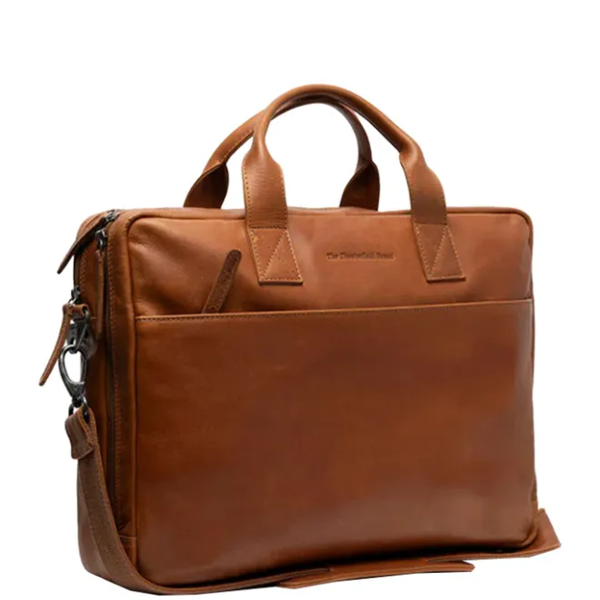 Outlet The Chesterfield Brand Frazer Laptopbag cognac