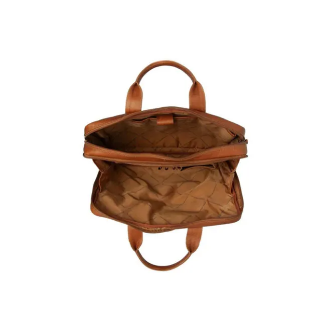 Outlet The Chesterfield Brand Frazer Laptopbag cognac