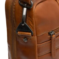 Outlet The Chesterfield Brand Frazer Laptopbag cognac