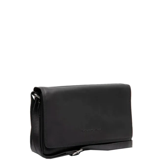 The Chesterfield Brand Laverton Flapoverbag medium black