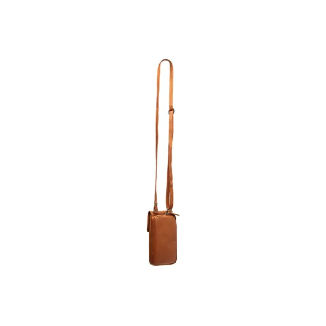 Clearance The Chesterfield Brand Langley Telephone Bag cognac