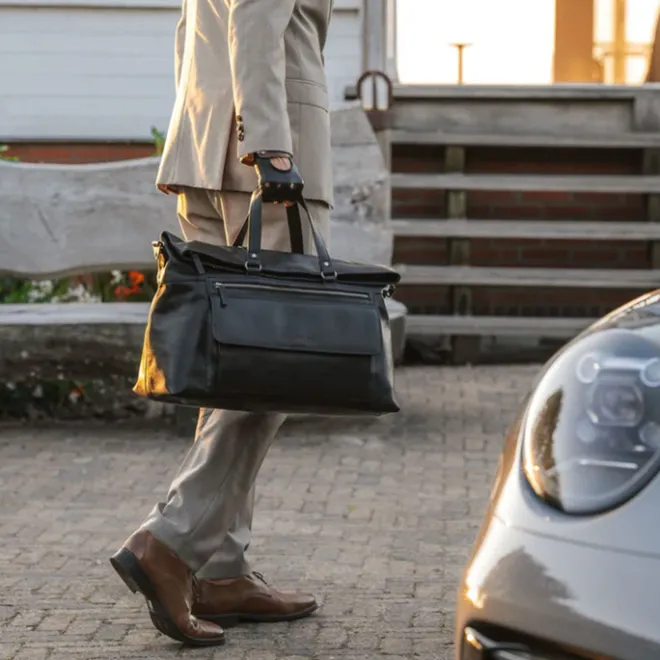 New The Chesterfield Brand Lazio Travelbag cognac