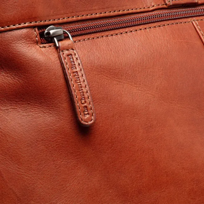 New The Chesterfield Brand Lazio Travelbag cognac