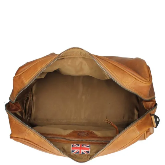 Clearance The Chesterfield Brand Liam Travelbag cognac