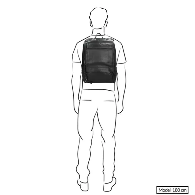 Sale The Chesterfield Brand Rich Laptop Backpack brown