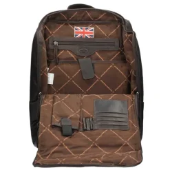 Sale The Chesterfield Brand Rich Laptop Backpack brown