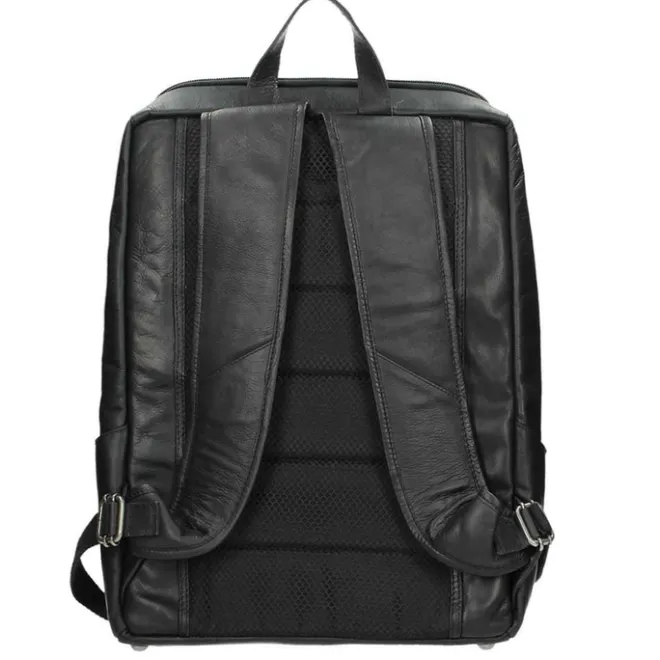 New The Chesterfield Brand Rich Laptop Backpack black