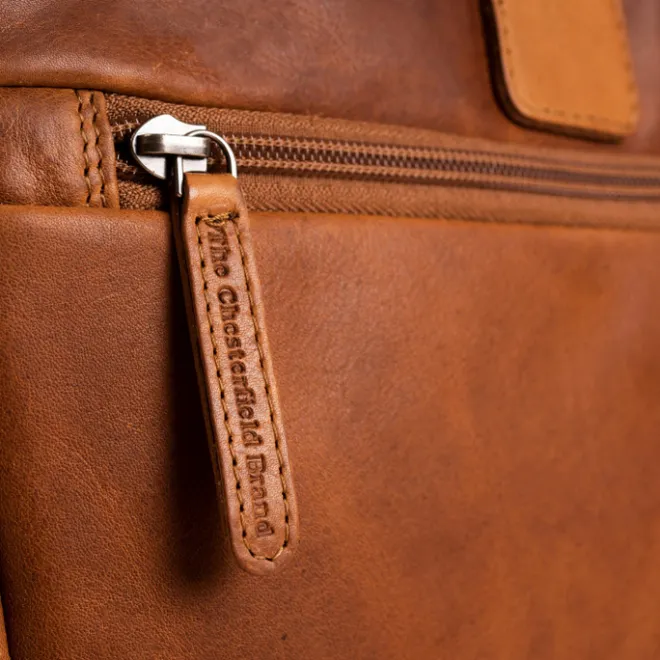 Online The Chesterfield Brand Seth Business Bag cognac