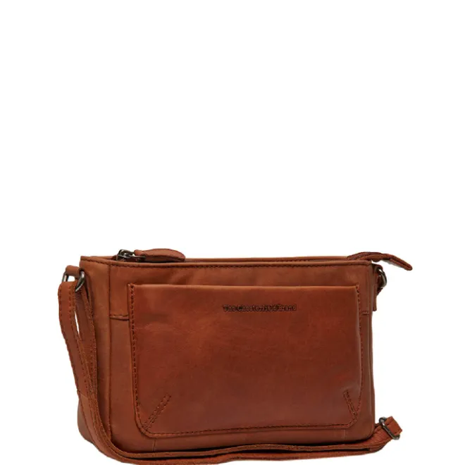 Outlet The Chesterfield Brand Southampton Schoudertas cognac