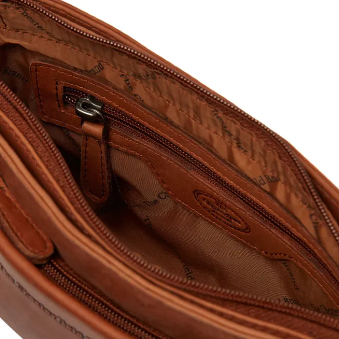 Outlet The Chesterfield Brand Southampton Schoudertas cognac