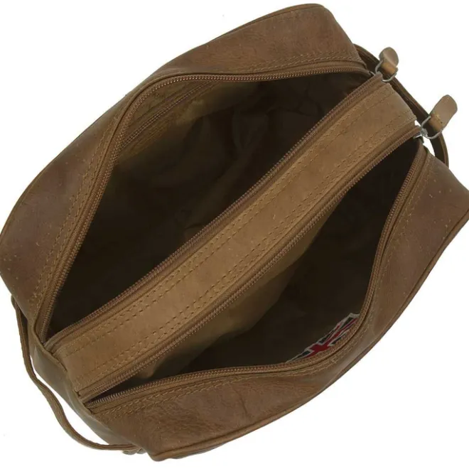 Clearance The Chesterfield Brand Stacey Toiletbag cognac