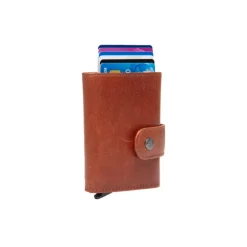 Best The Chesterfield Brand Varrano Cardholder cognac