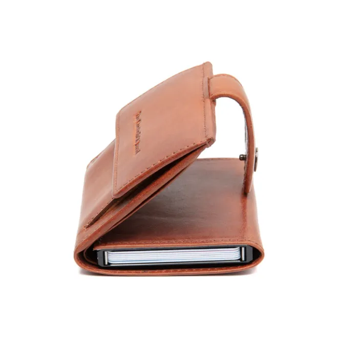 Best The Chesterfield Brand Varrano Cardholder cognac