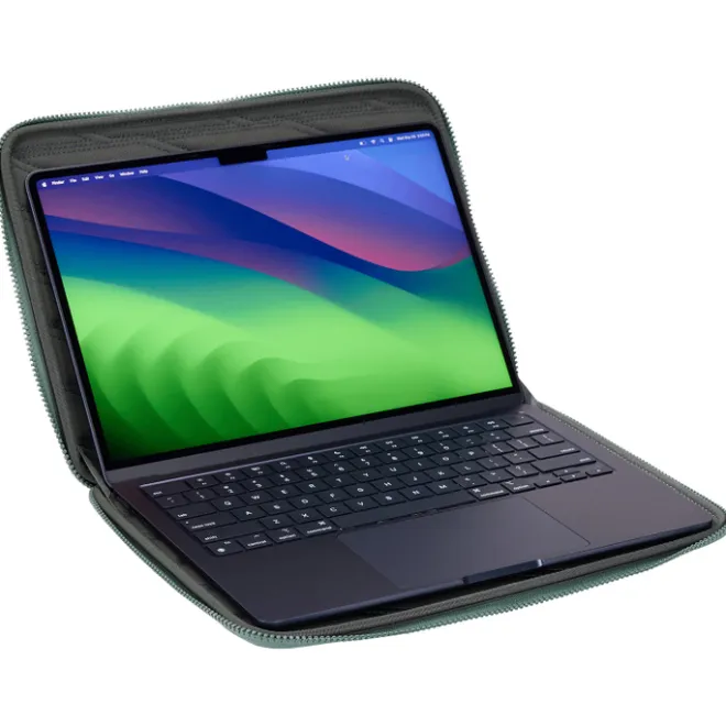 Best Thule Gauntlet 5 MacBook Sleeve 14" hazy green