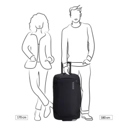 Best Thule Subterra 2 Wheeled Duffel black