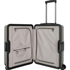 Clearance Titan Litron Frame 4 Wheel Trolley S champagne