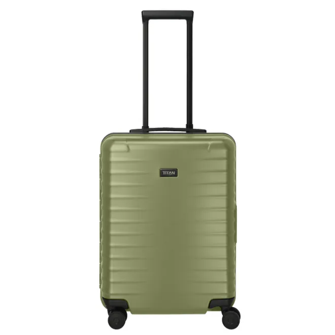 Outlet Titan Overseas 4 Wheel Cabin Spinner forest green
