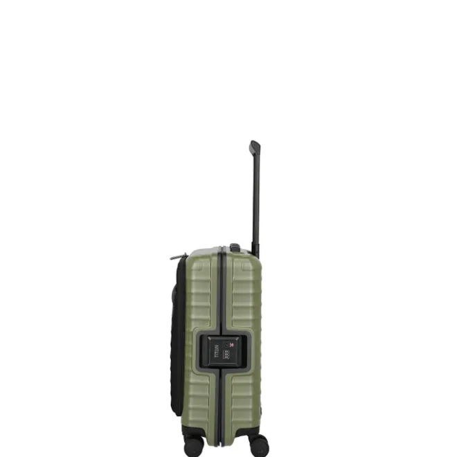 Outlet Titan Overseas 4 Wheel Cabin Spinner Frontpocket forest green