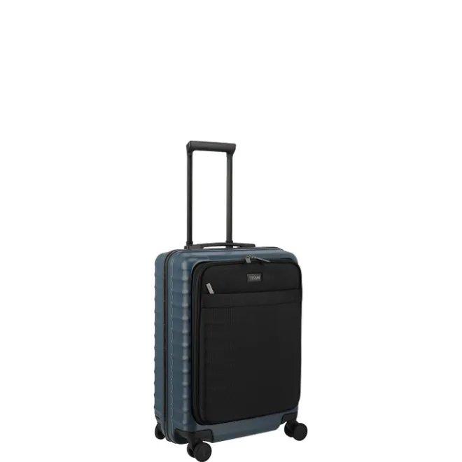 Sale Titan Overseas 4 Wheel Cabin Spinner Frontpocket midnight blue