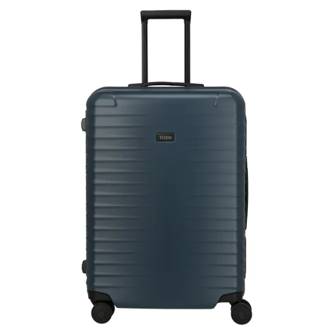 Titan Overseas 4 Wheel Trolley M+ midnight blue