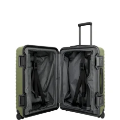 Best Titan Overseas 4 Wheel Trolley M+ forest green