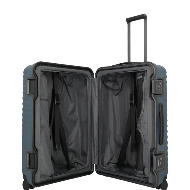 Clearance Titan Overseas 4 Wheel Trolley L midnight blue