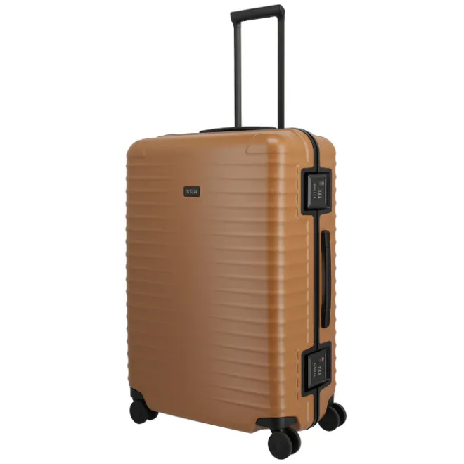 Outlet Titan Overseas 4 Wheel Trolley L canyon bronze