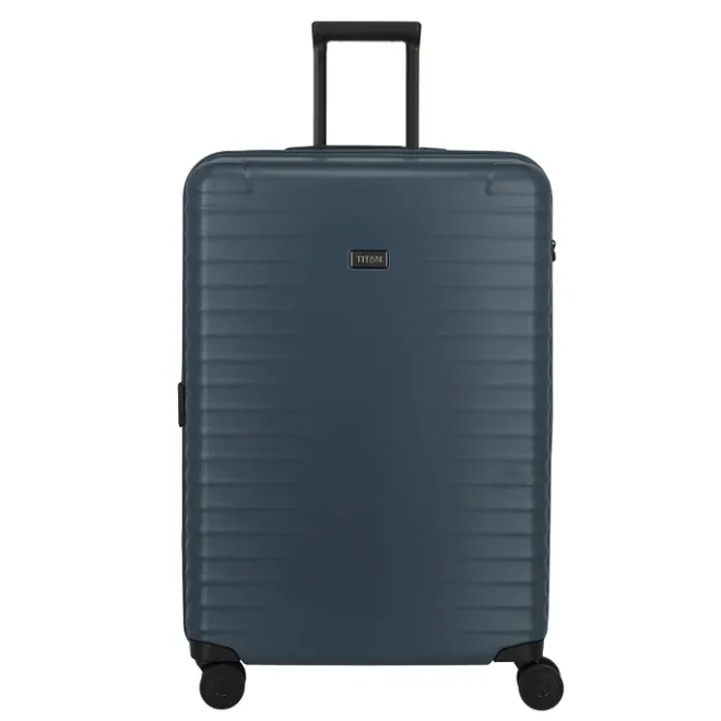 Hot Titan Upgrade 4 Wheel Trolley L midnight blue