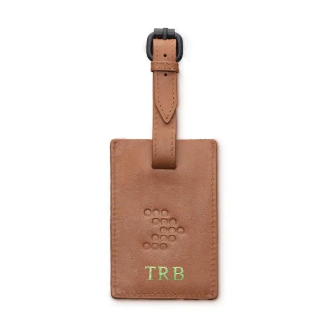New Travelbags Luggage Tag cognac