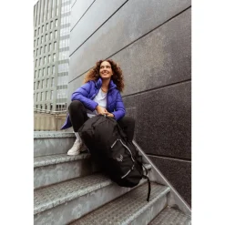 Hot Travelbags The Base Duffle Backpack L blue