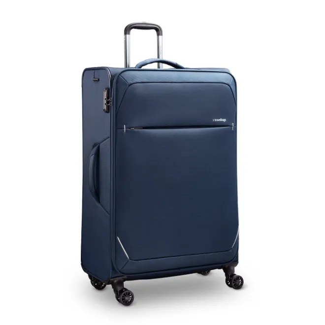 Discount Travelbags The Base Soft Trolley 79 dark blue