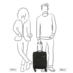 Online Travelbags The Base Soft Trolley S jade