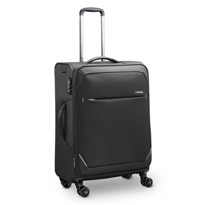 Clearance Travelbags The Base Soft Trolley 68 black
