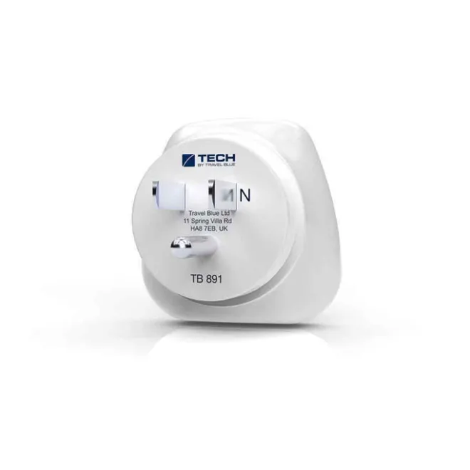 Outlet TravelBlue Travel Adaptor Europe to USA white