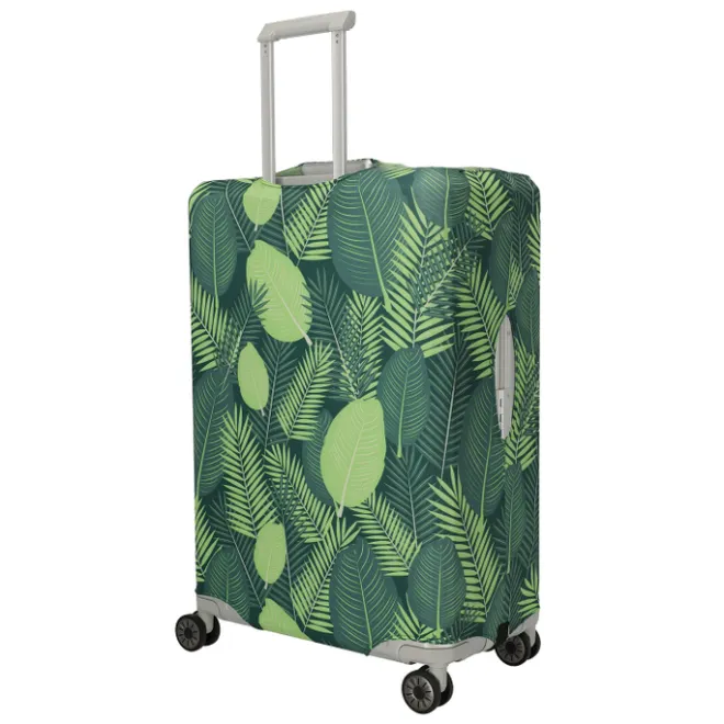 Outlet Travelite Accessoires Kofferhoes L dark blue w/feathers