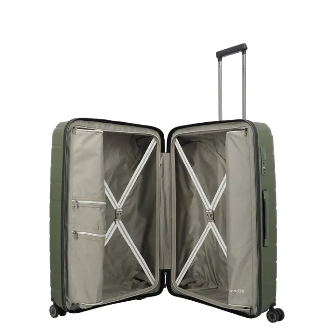 Best Travelite Air Base 4 Wheel Trolley L olive