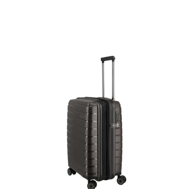 Travelite Air Base 4 Wheel Cabin Trolley Expandable coffee