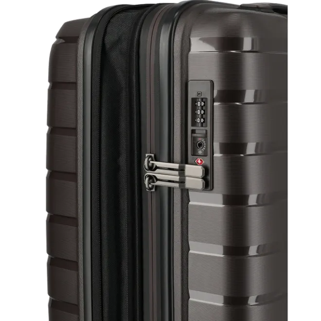 Travelite Air Base 4 Wheel Cabin Trolley Expandable coffee
