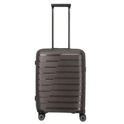 Clearance Travelite Air Base 4 Wheel Cabin Trolley coffee