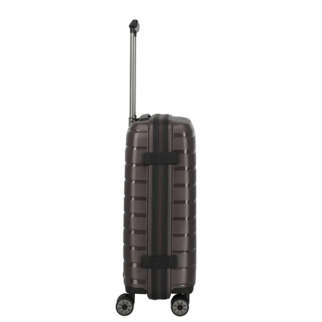 Clearance Travelite Air Base 4 Wheel Cabin Trolley coffee