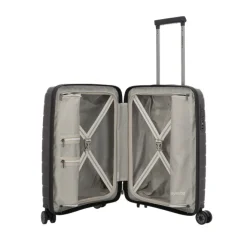 Clearance Travelite Air Base 4 Wheel Cabin Trolley coffee