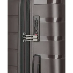 Clearance Travelite Air Base 4 Wheel Cabin Trolley coffee