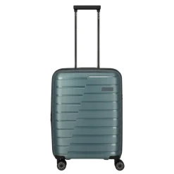 Clearance Travelite Air Base 4 Wheel Cabin Trolley Expandable iceblue metallic