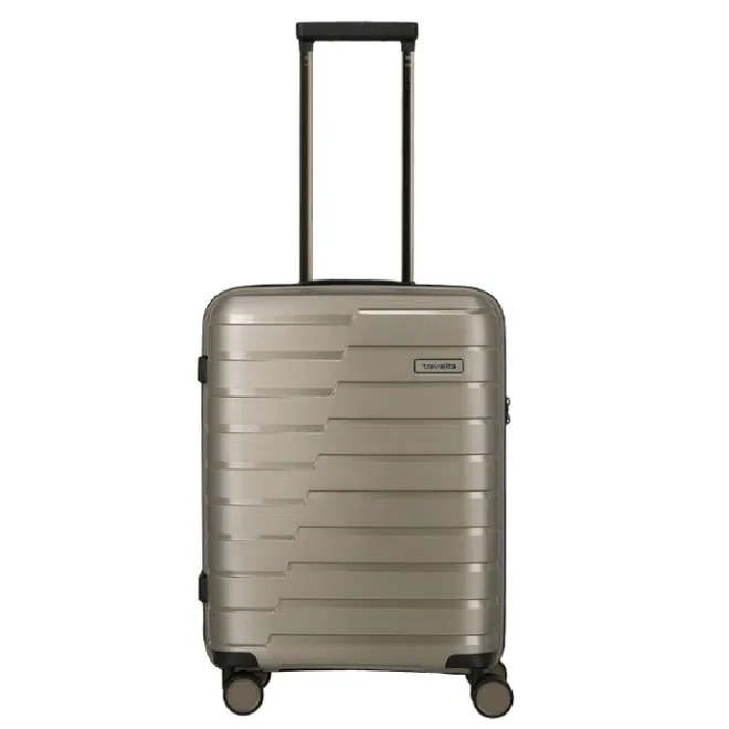 Best Travelite Air Base 4 Wiel Trolley S champagne metallic