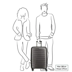 Best Travelite Air Base 4 Wiel Trolley M Expandable anthracite