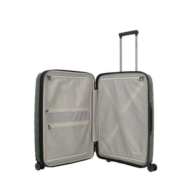 Best Travelite Air Base 4 Wiel Trolley M Expandable olive